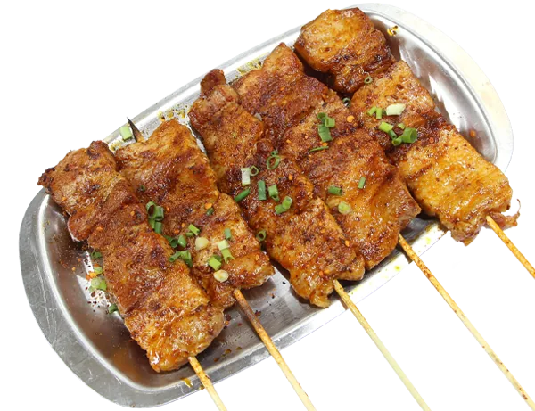 Ba chỉ heo nướng – Lẩu Bò Triều Châu Số 1